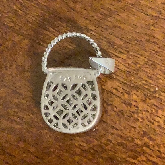 🦋 Beautiful silver and cz heart shaped necklace - Picture 7 of 7